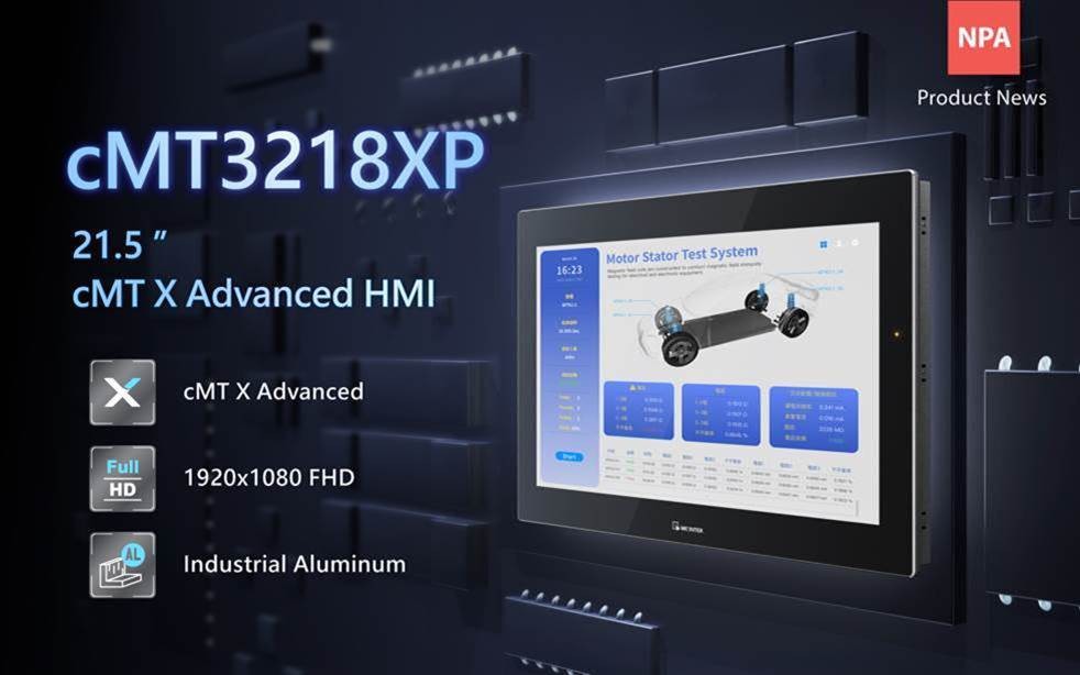 WEINTEK<br>cMT3218XP: HMI cMT X Advanced da 21,5″