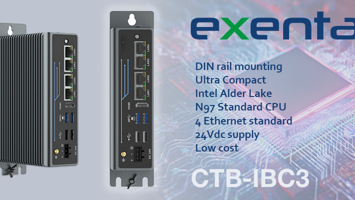 EXENTA<br>Box PC montaggio DIN