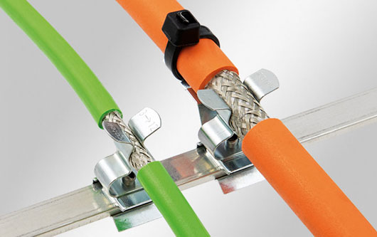 ICOTEK<br>Molle di schermatura EMC per barre 10×3 mm